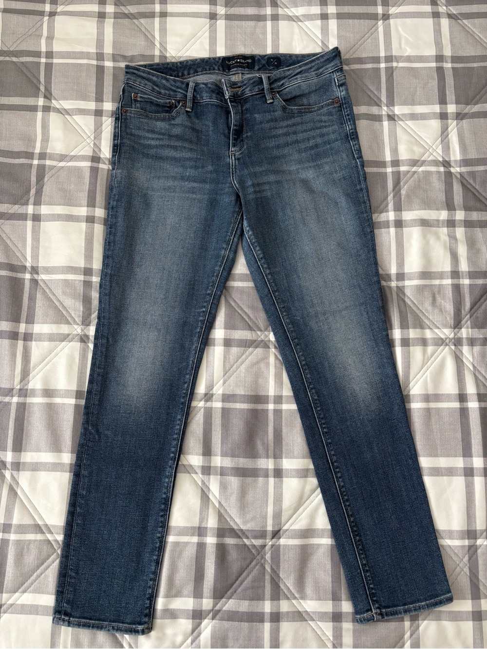 Lucky Brand Lolita Skinny Mid-Rise Dark Blue Women’s Jeans